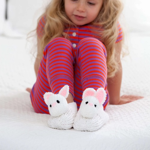 Knitting Bunny Slippers Pattern 3