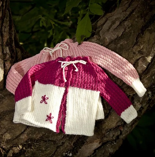 Knitting cardigan pattern 2