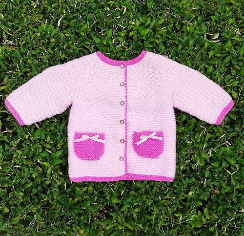 Knitting cardigan pattern 3