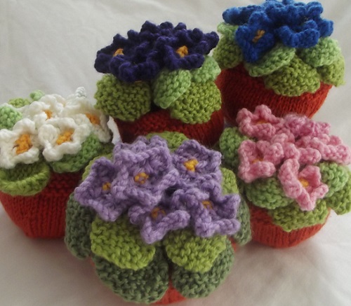 Knitting plant Pattern 4