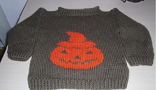 knitted Sweater free pattern 2