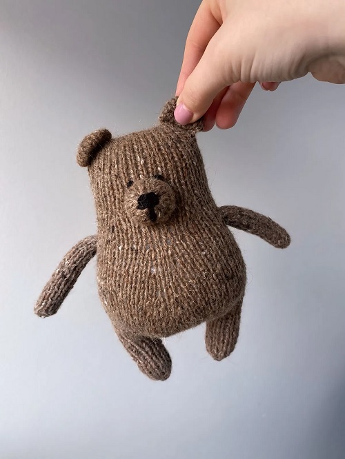 Cute Knitted Plush Animal Free Pattern 2