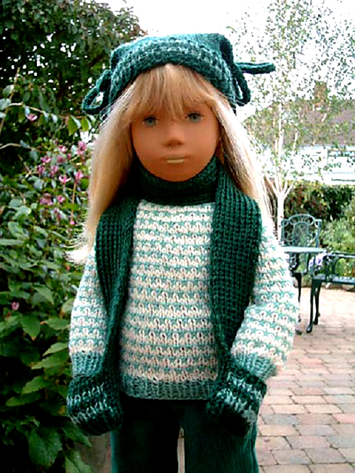 Knitted Sasha Doll Clothes Patterns 3