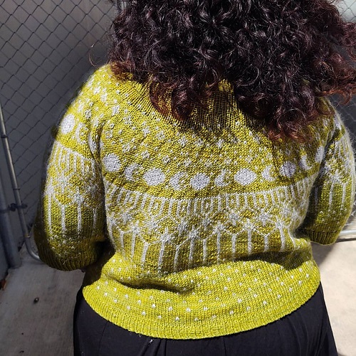 knitting Astraeus Moonbeam Sweater 3