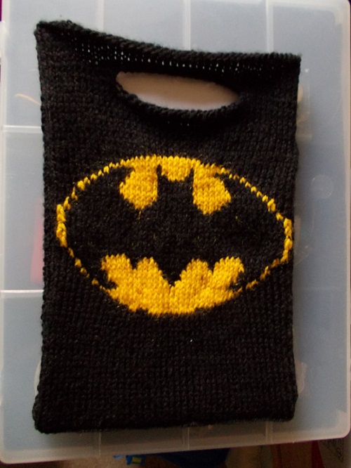 Knitting Batman Pattern 3