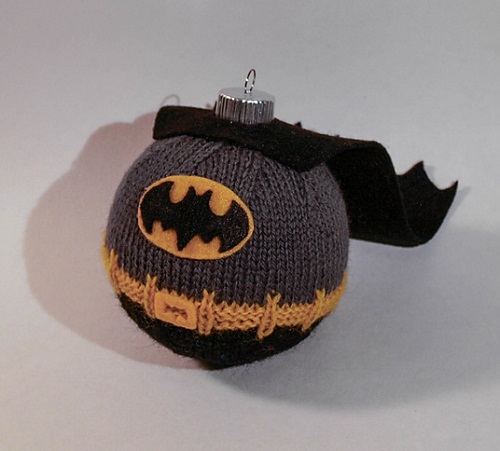 Knitting Batman hat Pattern