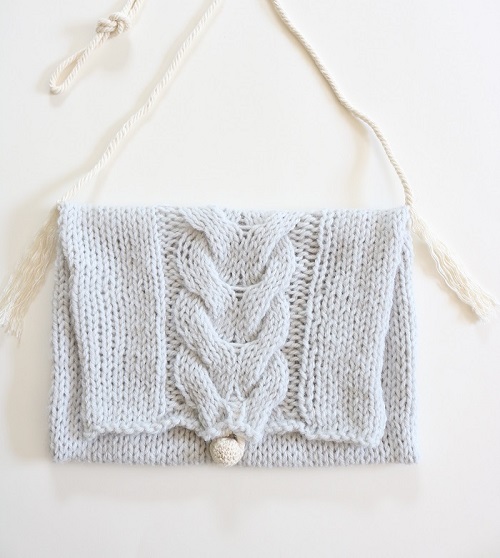 Knitting Cable Bag 4