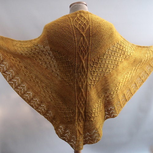 Celtic Myths Shawl Free Knitting Patterns 4