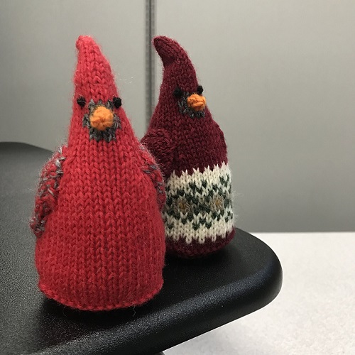 Knitted bird Free Patterns 3