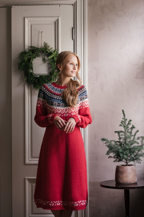 Knitted Christmas Dress 2