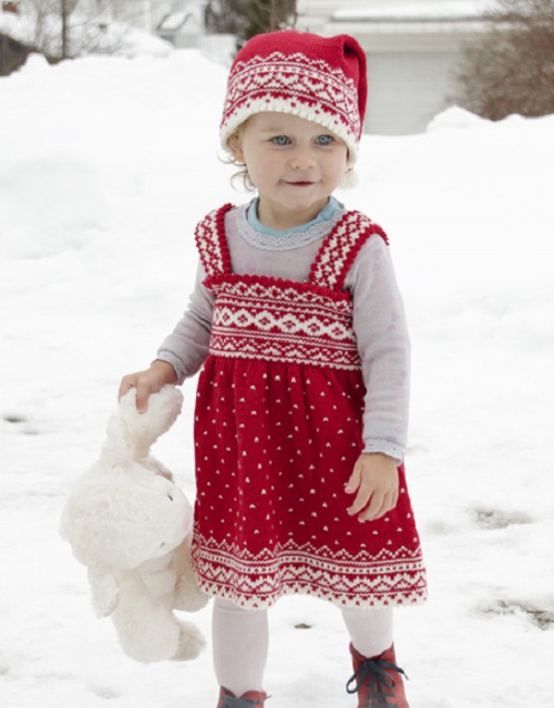 Knitted Christmas Dress 3