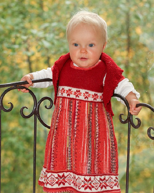 Knitted Christmas Dress 4