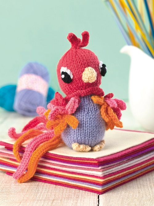 Knitted Phoenix Pattern 2