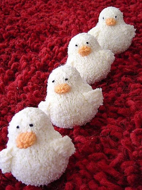 Knitted Duckling Free Patterns 3