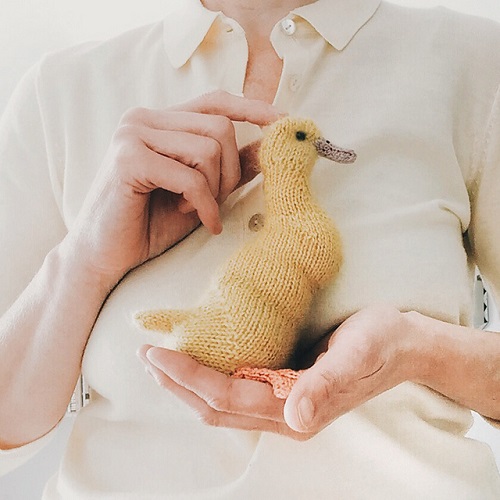 Knitted Bird Free Patterns