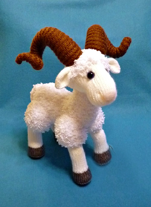 Knitted Goat Free Patterns 3