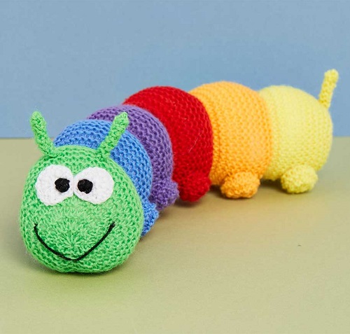 Knitting Charming Rainbow Animals Patterns 1