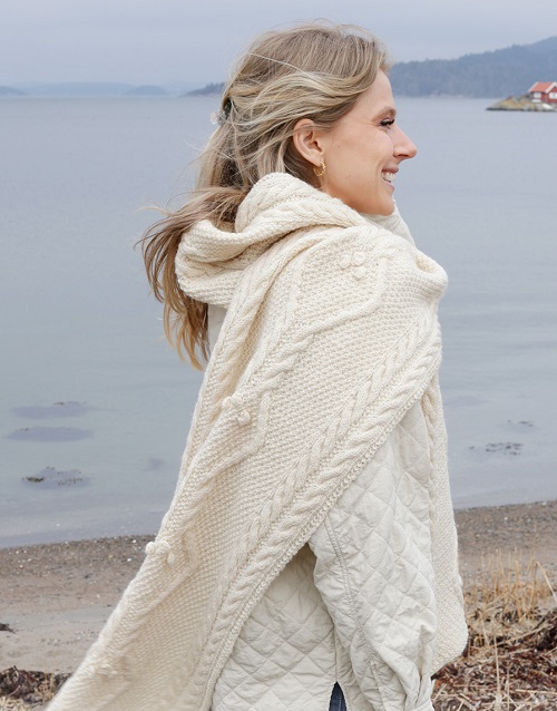Knitting festive Scarf pattern 2