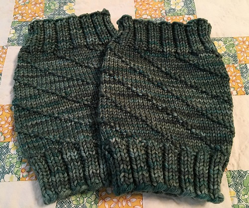Knitting cuffs free Pattern 5