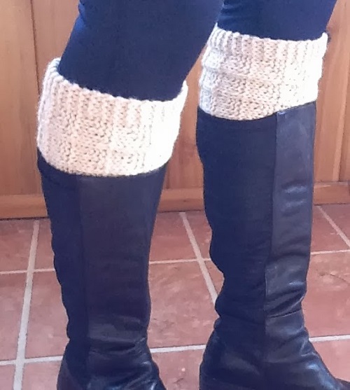 Knitting boot cuffs free Pattern 2
