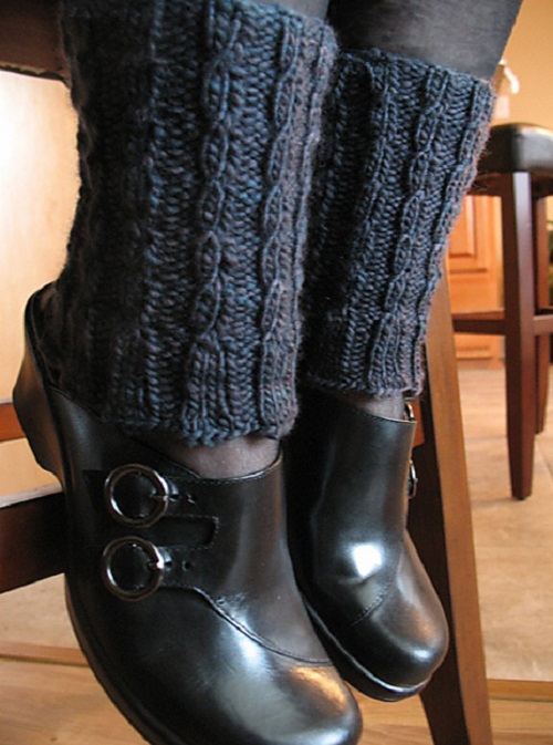 Knitting boot cuffs free Pattern 5