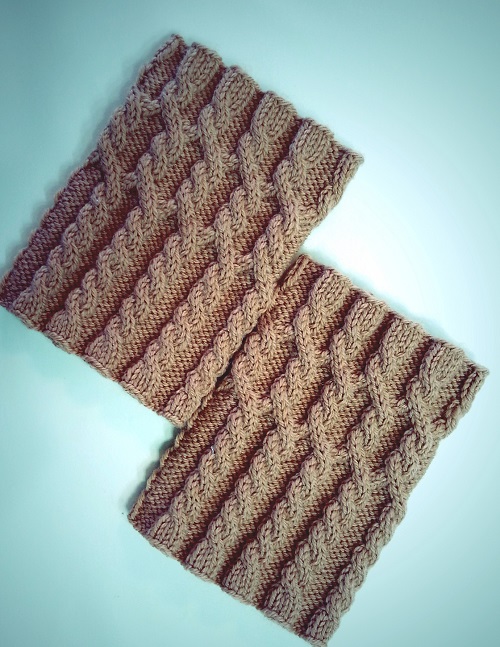 Knitting cuffs free Pattern 3