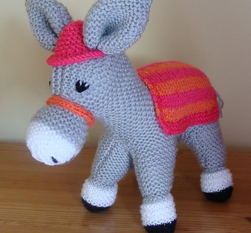 knitting Donkey Free Pattern 1