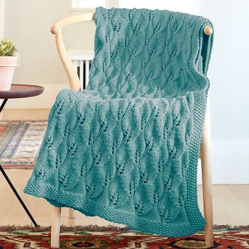 knitting chunky Blanket Pattern 3