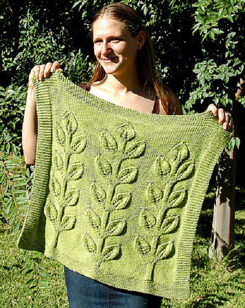 knitting cozy Blanket Pattern 4