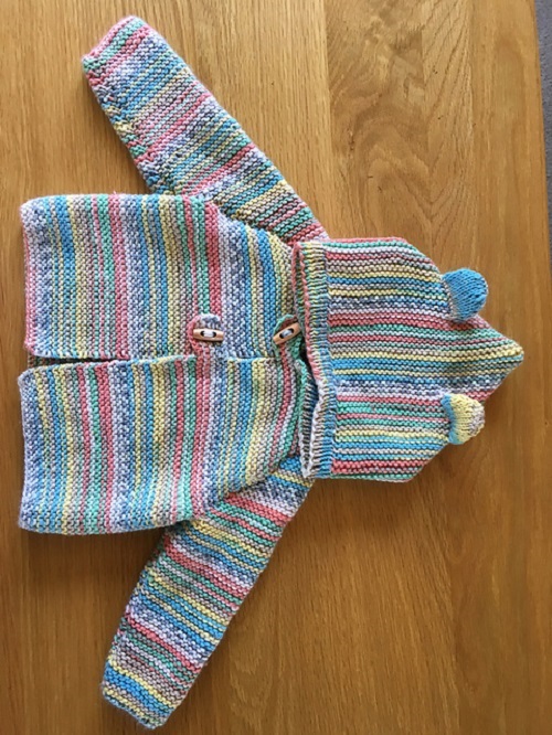 Knitting Hoodie pattern 4