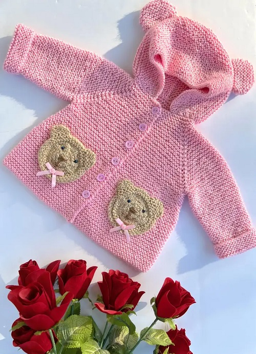 Knitting Hoodie pattern 3