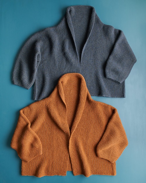 knitting collar cardigan pattern 4