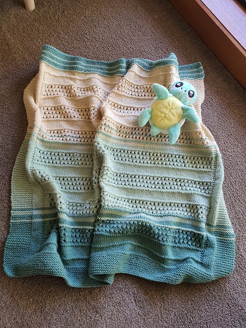 Colorful Blanket Free Knitting Patterns 1