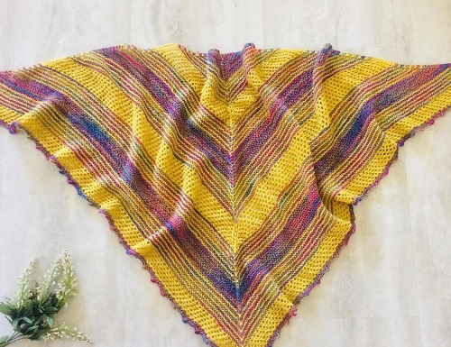 Hearthstone Wrap Free Knitting Pattern 4