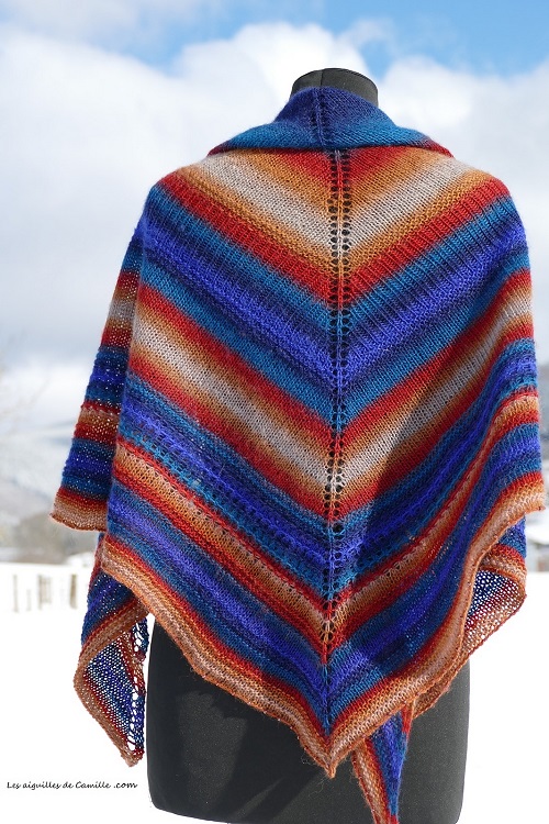Knitting Wrap Free Pattern