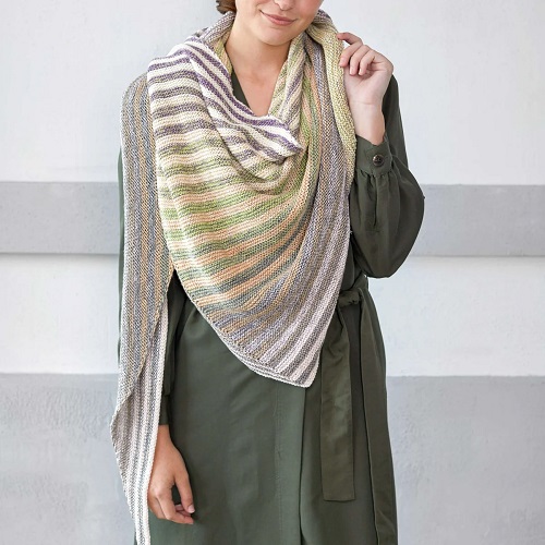 Knitting shawl Free Pattern