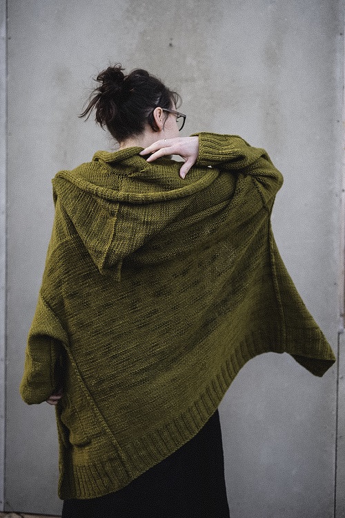 winter Cardigan Knitting Pattern 4