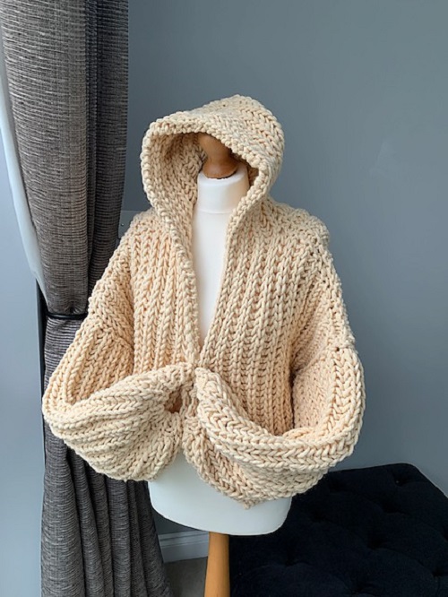 Cardigan Knitting Pattern 2