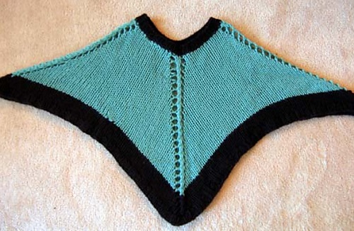 Knitting Poncho Pattern 3