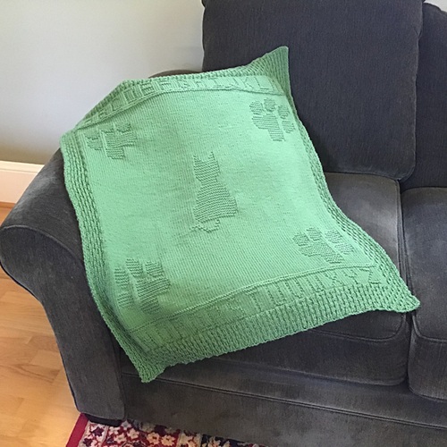 Knitted Blankets Free Patterns 4