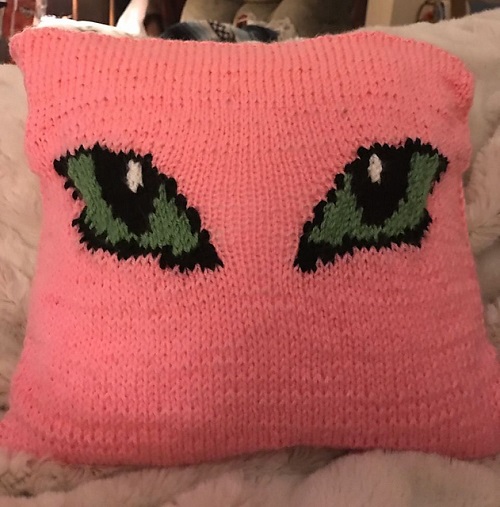 Knitted Pillow Free Patterns 2