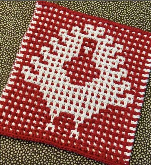 Knitted Thanksgiving pattern 1