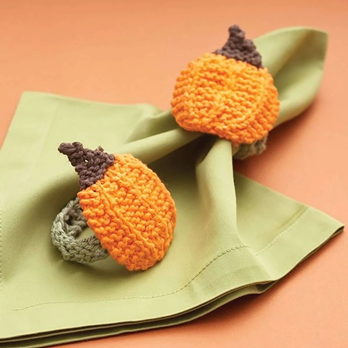 Knitted festive pattern