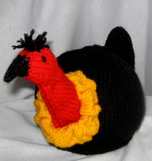 Knitted christmas pattern 3