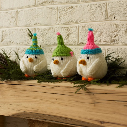 Knitted Birds toys Free Patterns