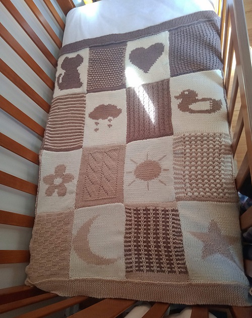 Knitting Blanket Free Patterns 2