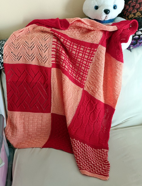 Knitting Blanket Free Patterns 3