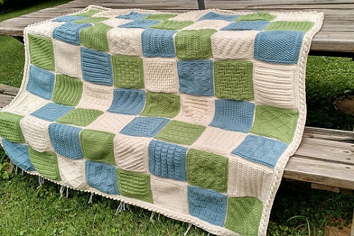 Knitting Blanket Free Patterns 4