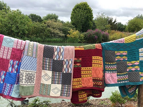 Knitting winter Blanket Free Patterns
