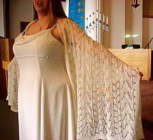 Knitting winter Shawl Free Patterns 3